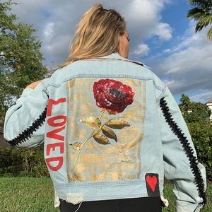 Jean jacket NEW NO TAGS